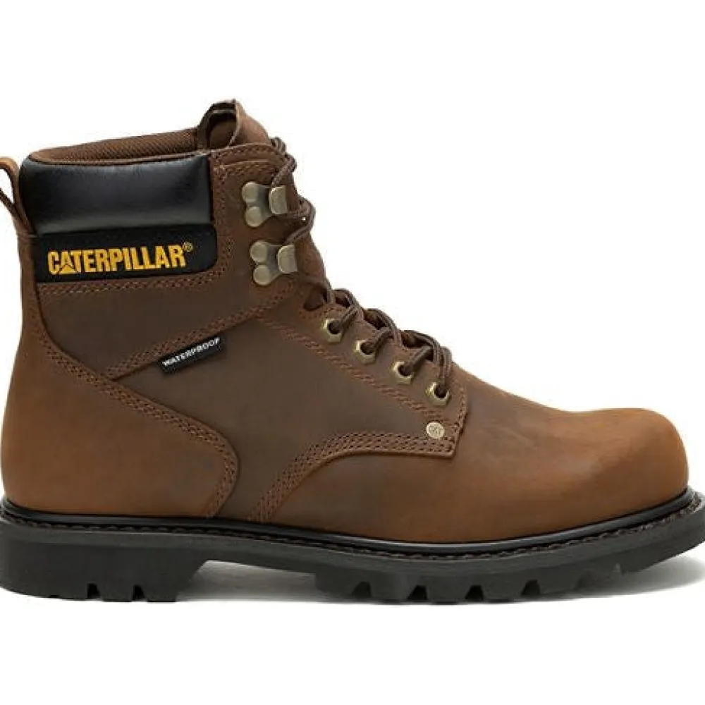 CAT Men's Second Shift Soft Toe WP Slip Resist Work Boot -- P51086