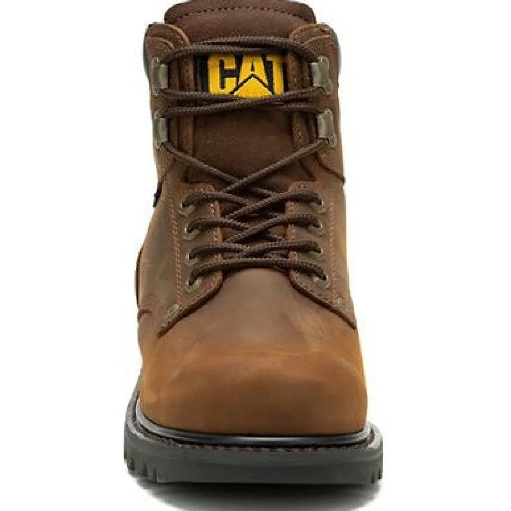CAT Men's Second Shift Soft Toe WP Slip Resist Work Boot -- P51086