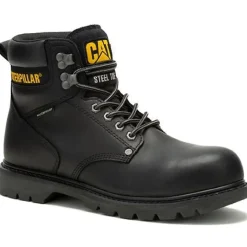 CAT Men's Second Shift Steel Toe WP Slip Resist Work Boot -- P91658