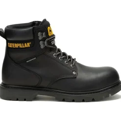 CAT Men's Second Shift Steel Toe WP Slip Resist Work Boot -- P91658