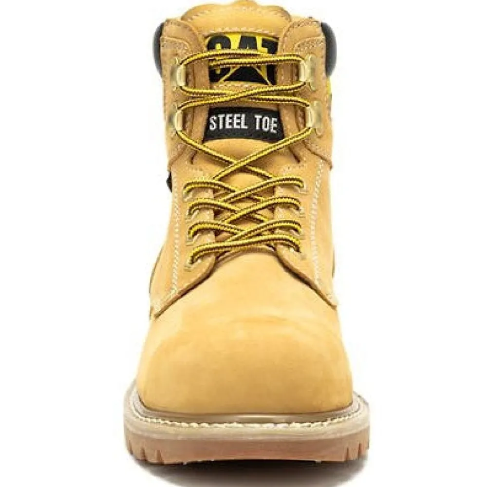 CAT Men's Second Shift Steel Toe WP Slip Resist Work Boot -- P91659