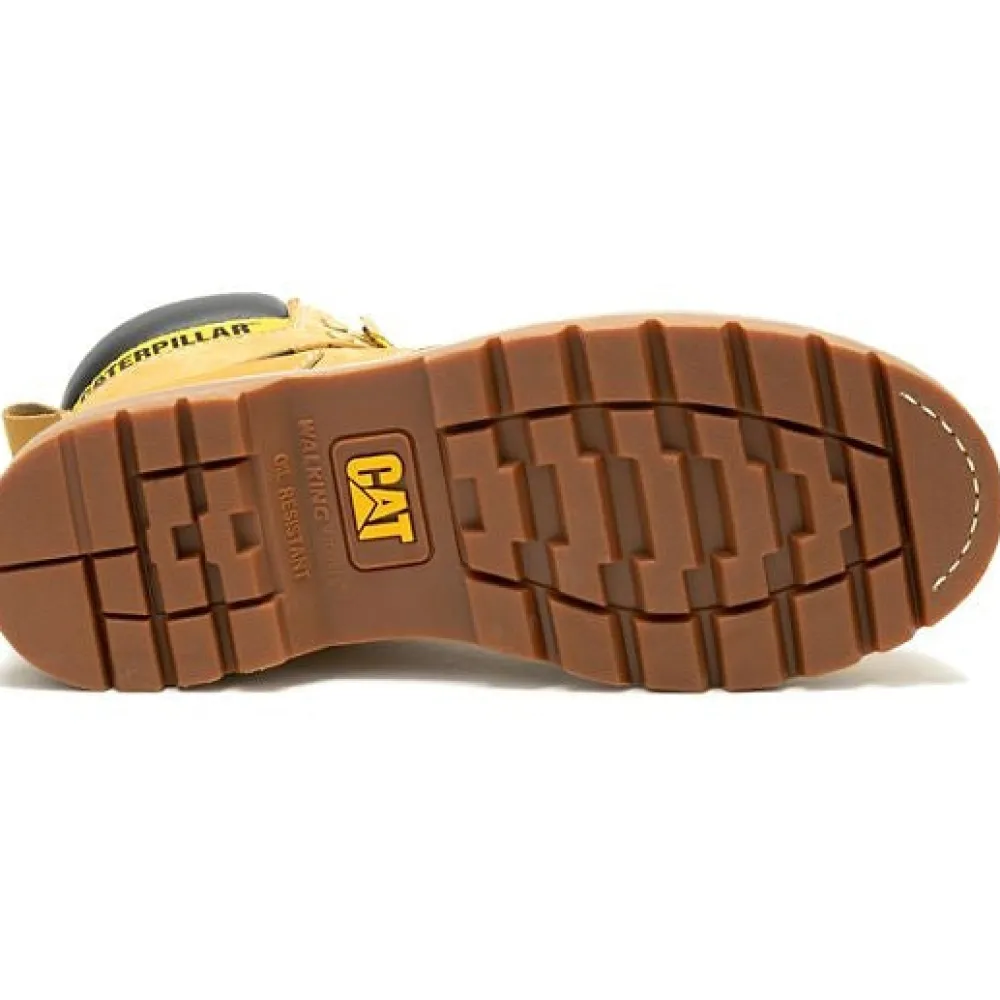 CAT Men's Second Shift Steel Toe WP Slip Resist Work Boot -- P91659