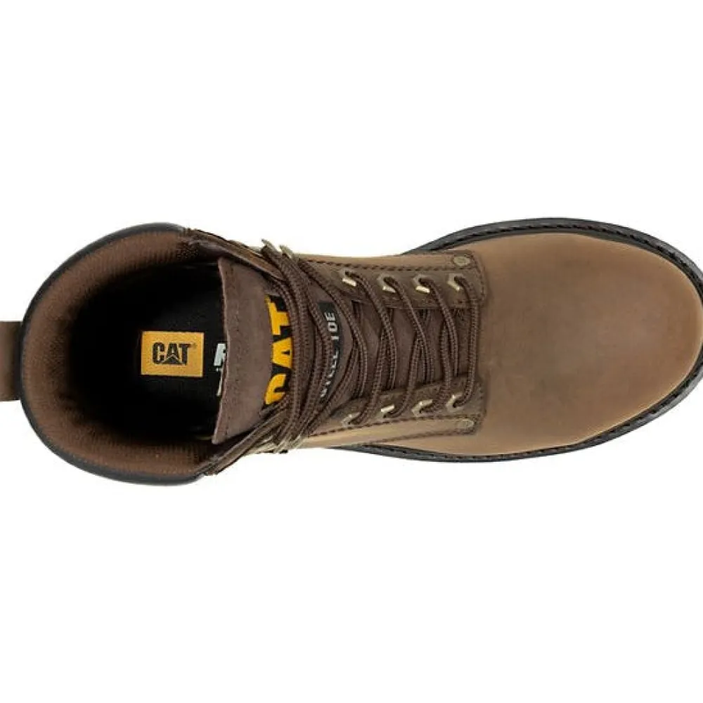 CAT Men's Second Shift Steel Toe WP Slip Resist Work Boot -- P91660