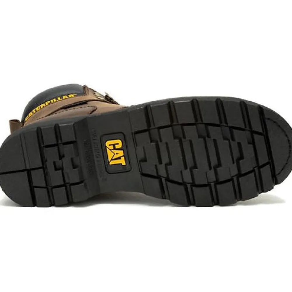 CAT Men's Second Shift Steel Toe WP Slip Resist Work Boot -- P91660