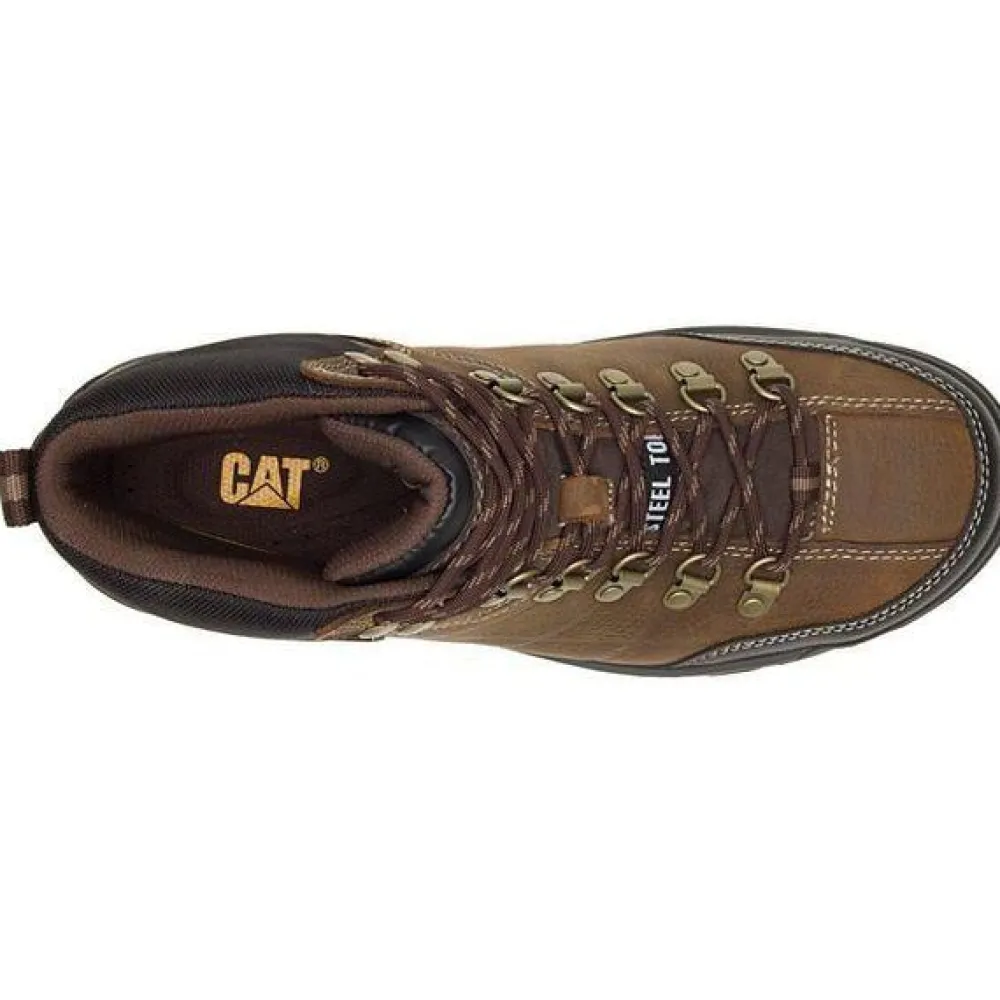 CAT Men's Threshold Steel Toe WP SR Work Boot - - P90935