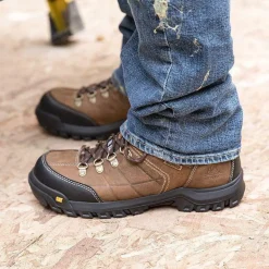 CAT Men's Threshold Steel Toe WP SR Work Boot - - P90935