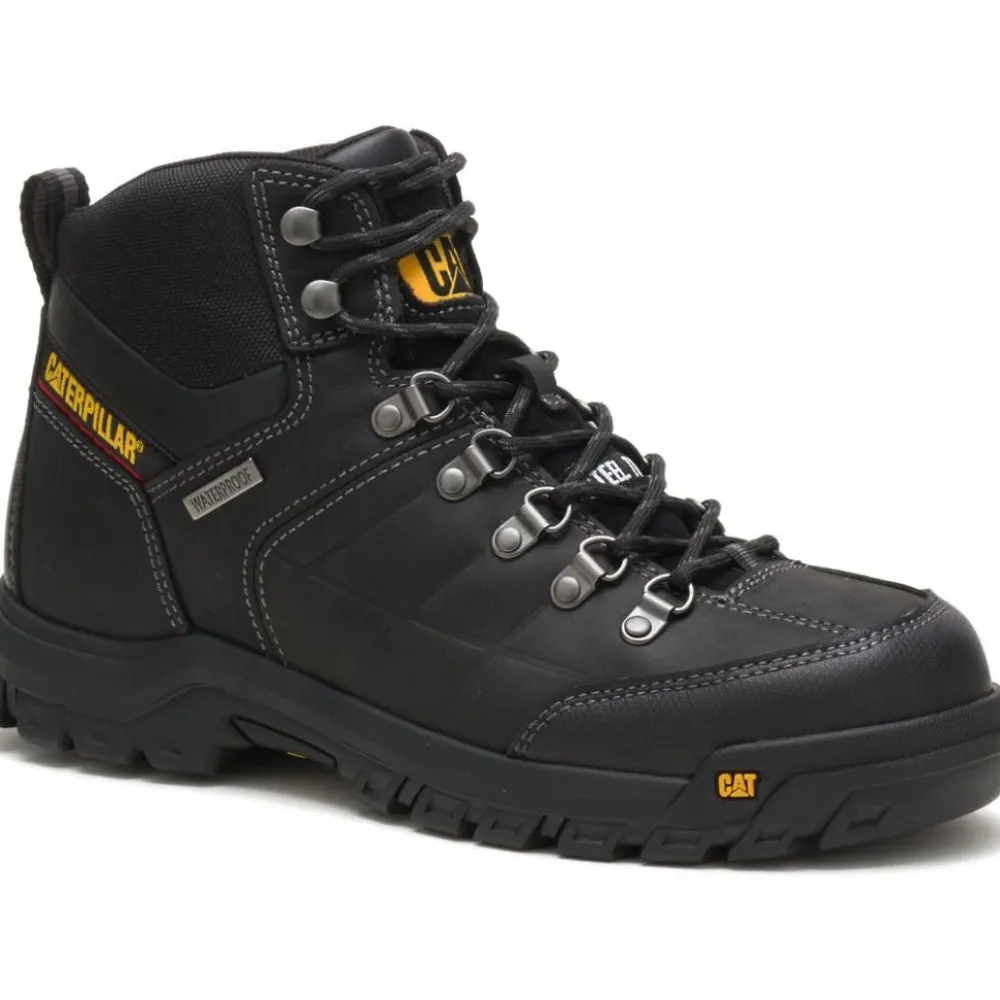 CAT Men's Threshold Waterproof Steel Toe Work Boot - - P90936