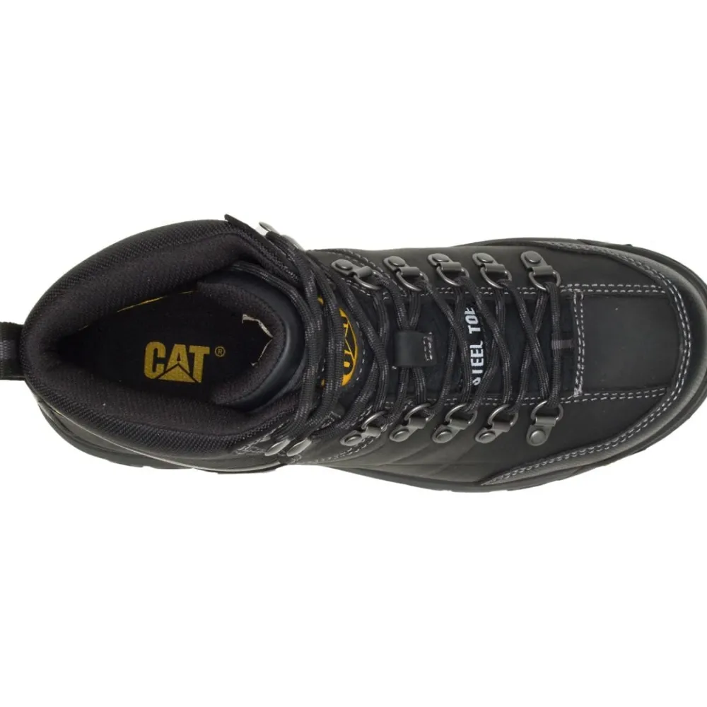CAT Men's Threshold Waterproof Steel Toe Work Boot - - P90936