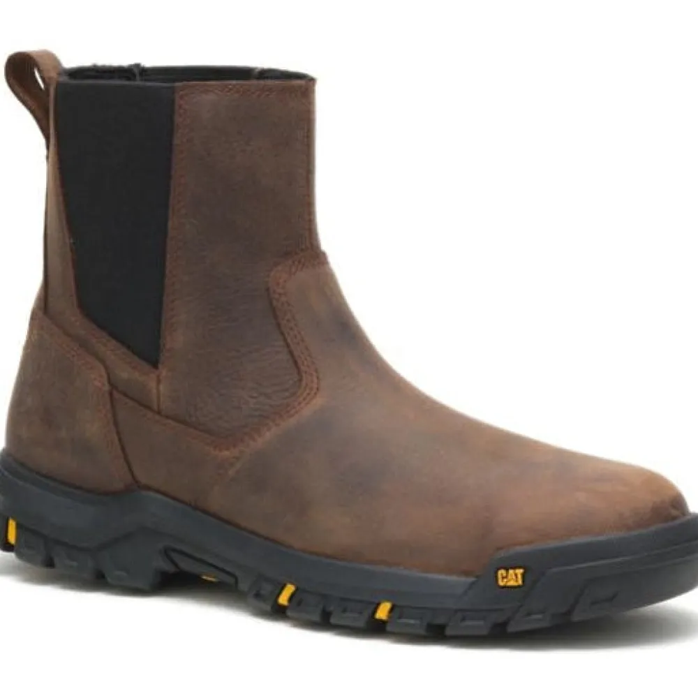 CAT Men's Wheelbase Soft Toe Work Boot - Clay - P51033