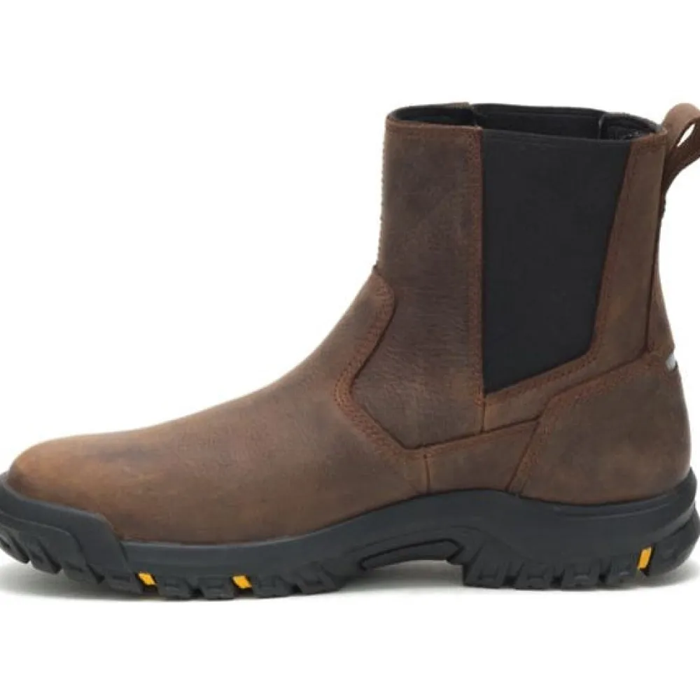 CAT Men's Wheelbase Soft Toe Work Boot - Clay - P51033