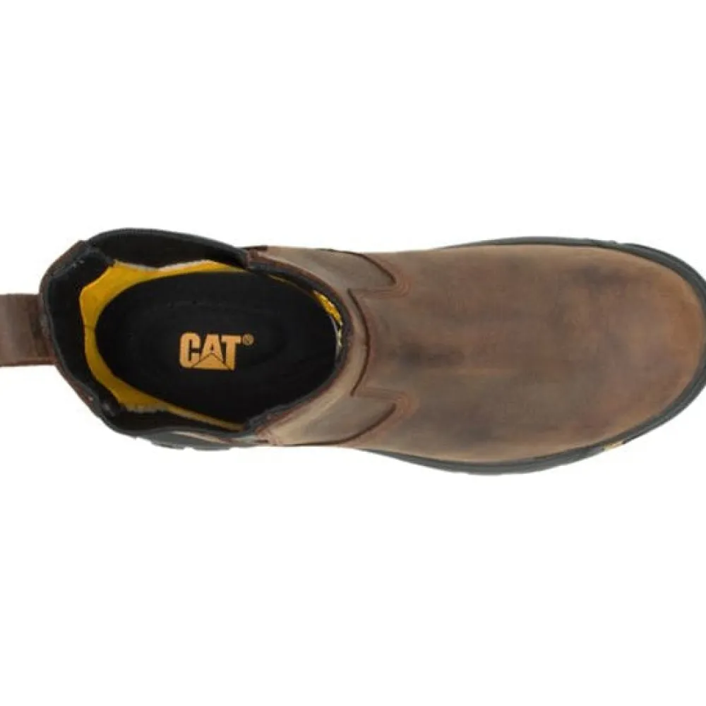 CAT Men's Wheelbase Soft Toe Work Boot - Clay - P51033