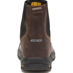 CAT Men's Wheelbase Steel Toe Work Boot - Clay - P91026