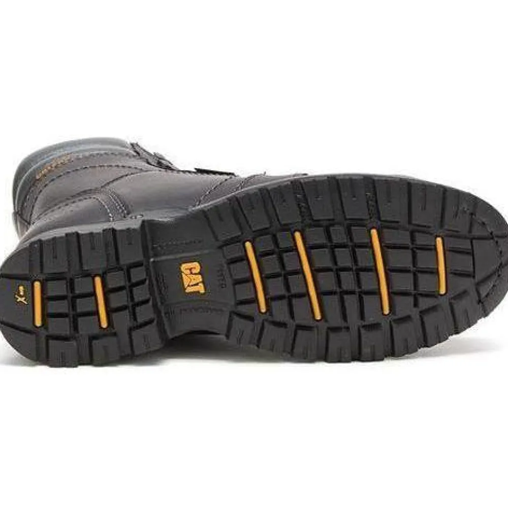 CAT Women's Echo Steel Toe WP Rubber Outsole Work Boot - - P90899