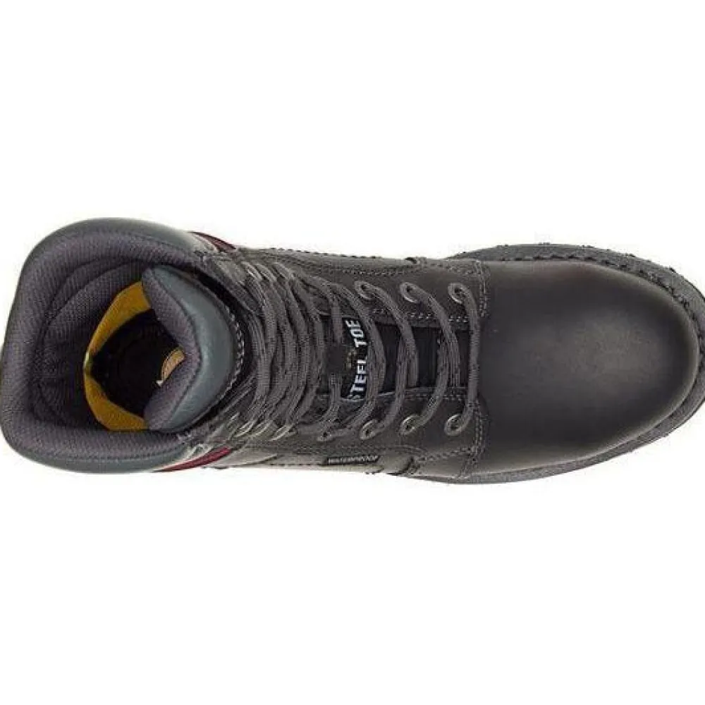CAT Women's Echo Steel Toe WP Rubber Outsole Work Boot - - P90899