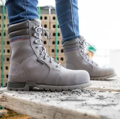 CAT Women's Echo Waterproof Steel Toe Work Boot - - P90565