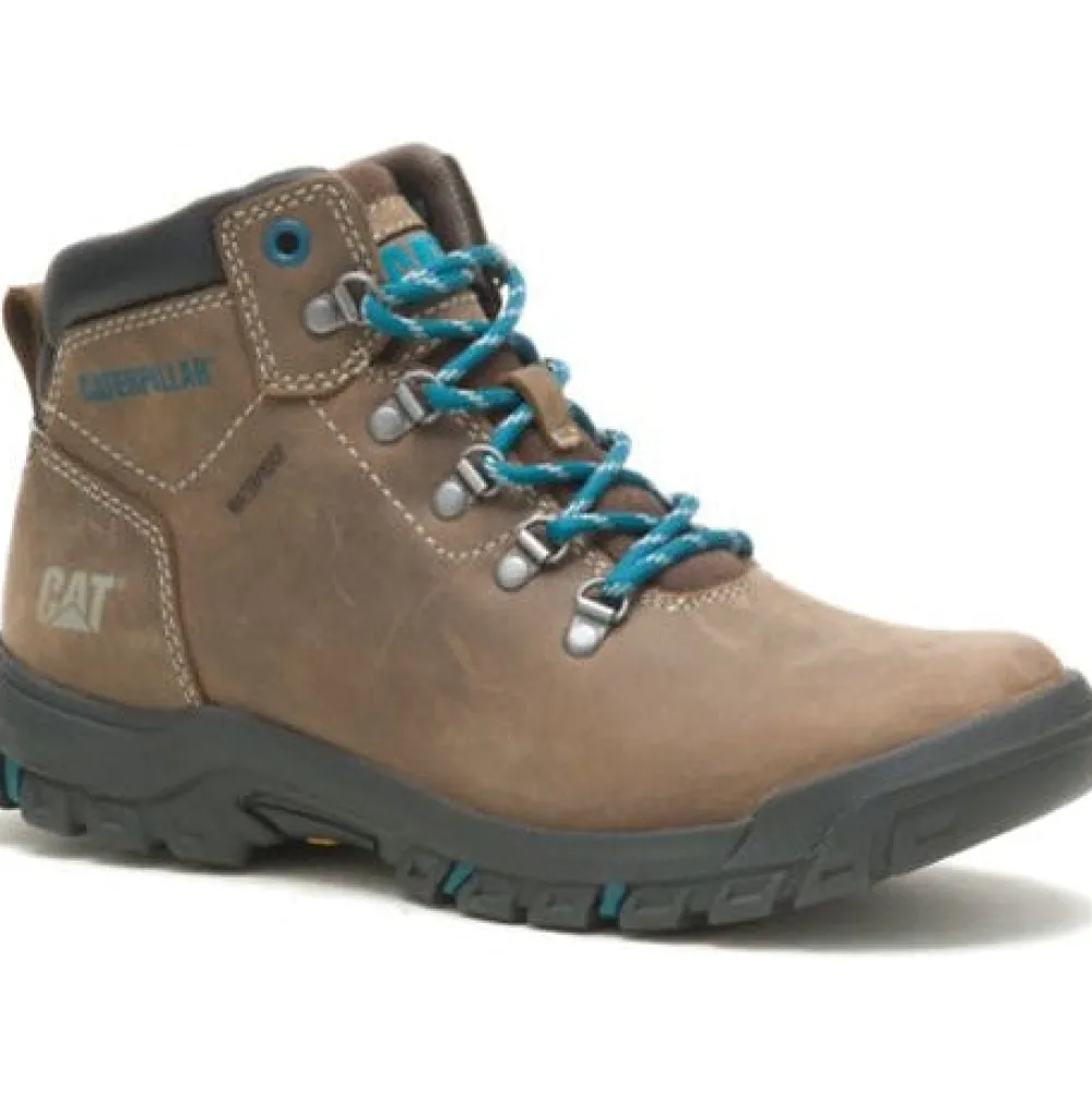 Women CAT Women's Mae Waterproof Soft Toe Work Boot - Bay Leaf - P51073