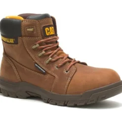 Women CAT Women's Resorption Waterproof Comp Toe Work Boot - - P91392