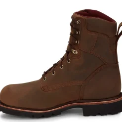Chippewa Men's 8" Steel Toe 400G Ins WP Work Boot - - 59330