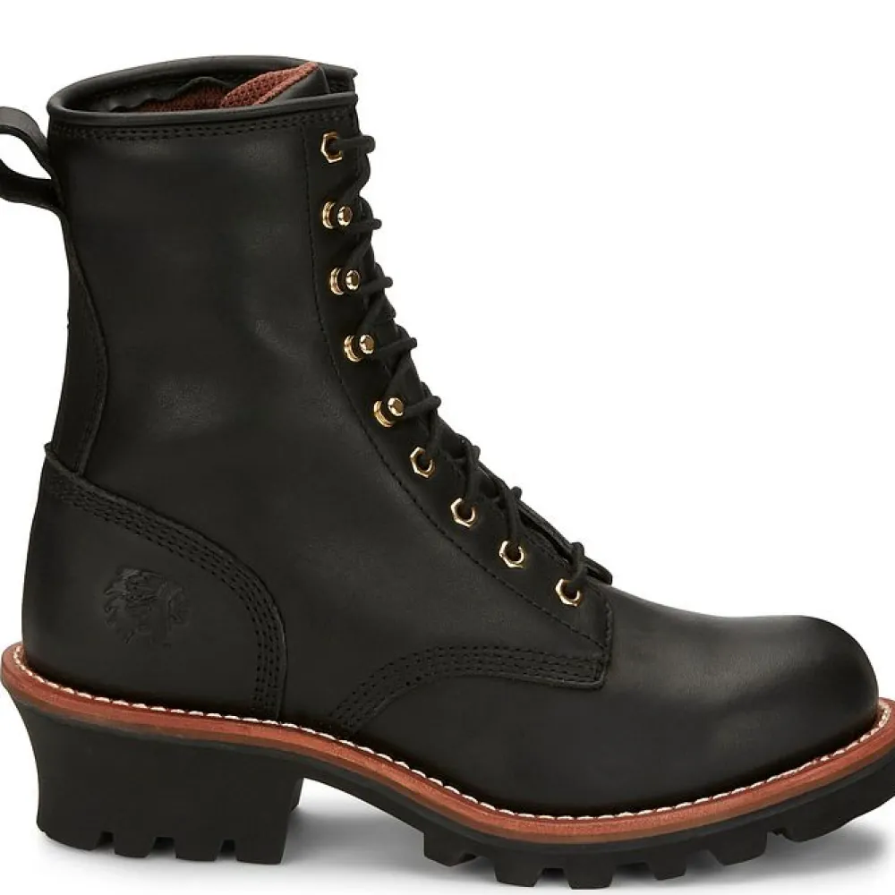 Women Chippewa Men's Baldor 8" Steel Toe Logger Work Boot - - 73020