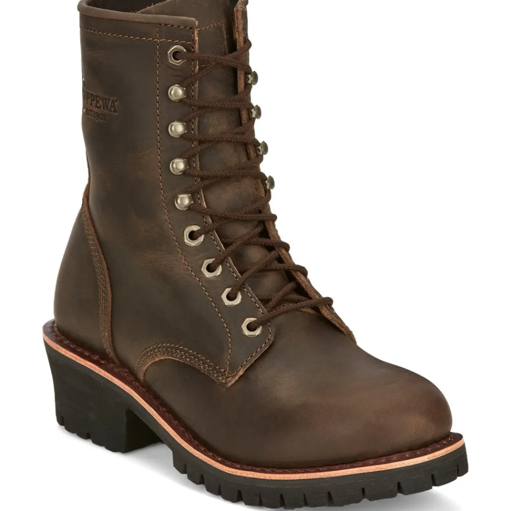 Chippewa Men's Classic 2.0 8" Soft Toe Lace Up Work Boot -- NC2090