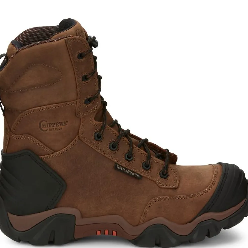 Chippewa Men's Cross Terrain 8" Comp Toe WP Hiker Work Boot - AE5013