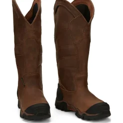 Women Chippewa Men's Cross Terrain 17" Comp Toe WP Pull-On Snake Hunt Boot- AE5034