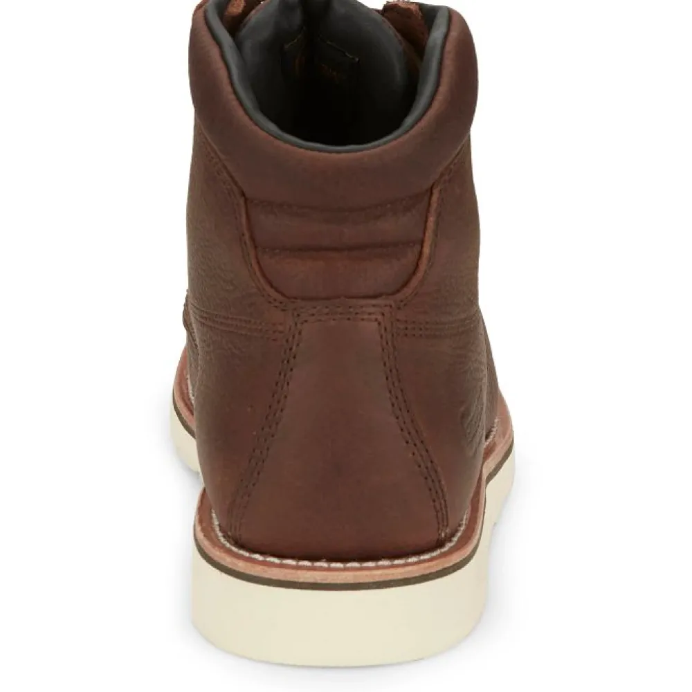 Women Chippewa Men's Edge Walker 6" Comp Toe WP Lace-Up Wedge Work Boot - 25342