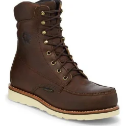Women Chippewa Men's Edge Walker 8" Comp Toe WP Lace-Up Work Boot - 25347