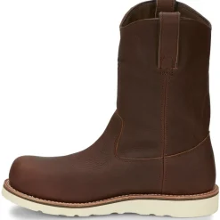 Women Chippewa Men's Edge Walker 11" Comp Toe WP Pull-On Wedge Work Boot - 25336