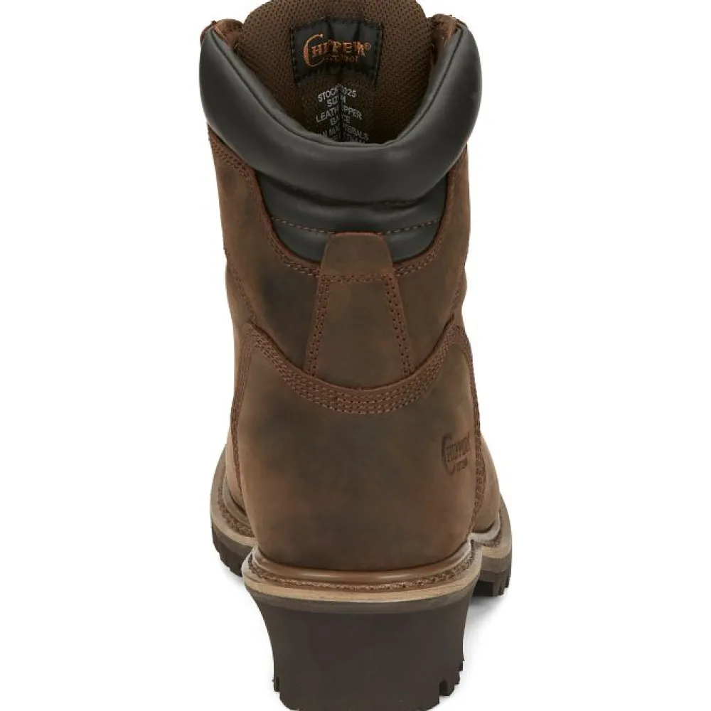 Women Chippewa Men's Hador 8" Steel Toe WP 400G Ins Logger Work Boot - 55025