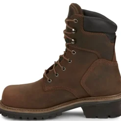 Women Chippewa Men's Hador 8" Steel Toe Logger Work Boot - 55026