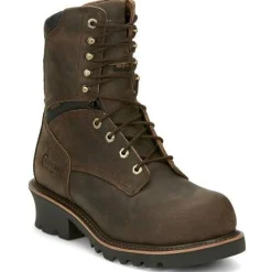 Women Chippewa Men's Sador 9" Comp Toe WP 400G Ins Logger Work Boot - 73233