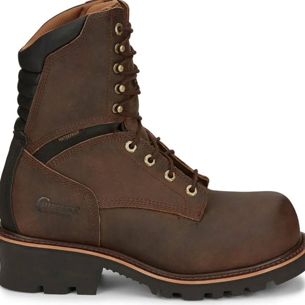 Women Chippewa Men's Sador 9" Comp Toe WP 400G Ins Logger Work Boot - 73233