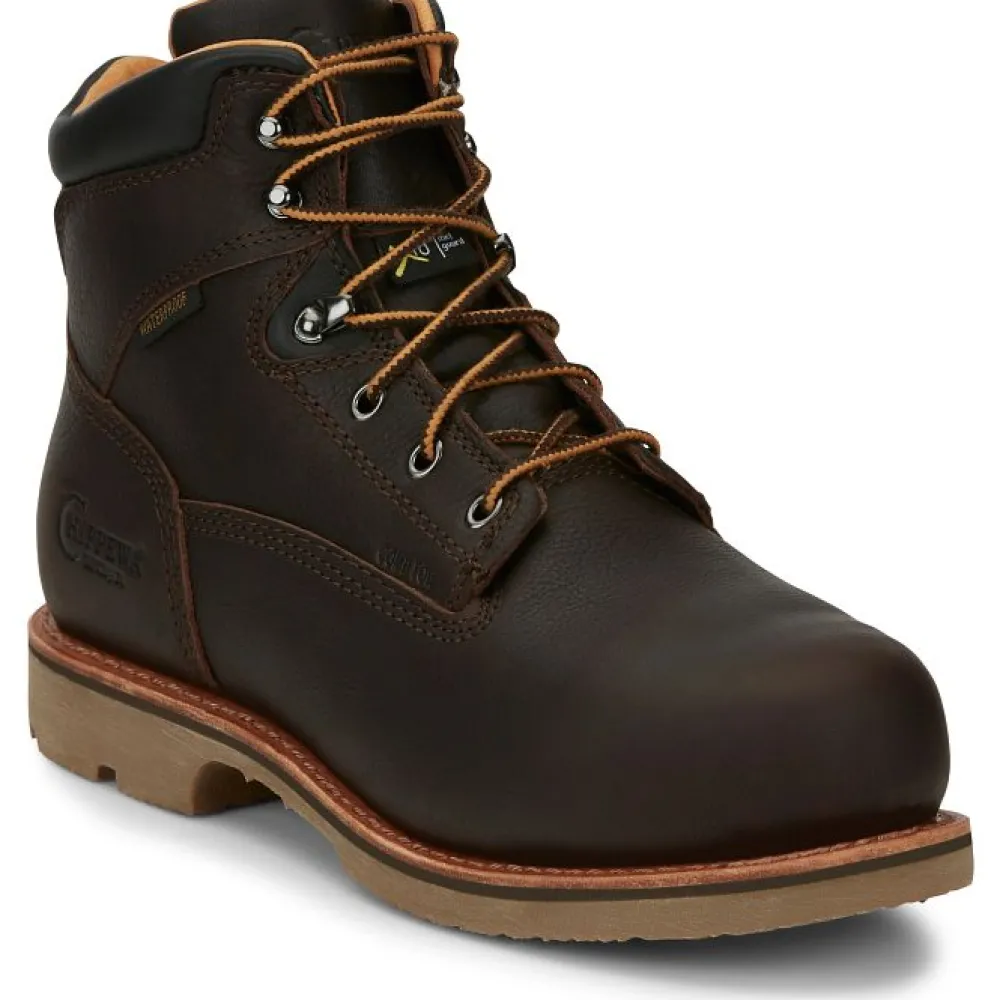 Chippewa Men's Serious+ 6" Comp Toe WP Metguard Lace-Up Work Boot - 72301