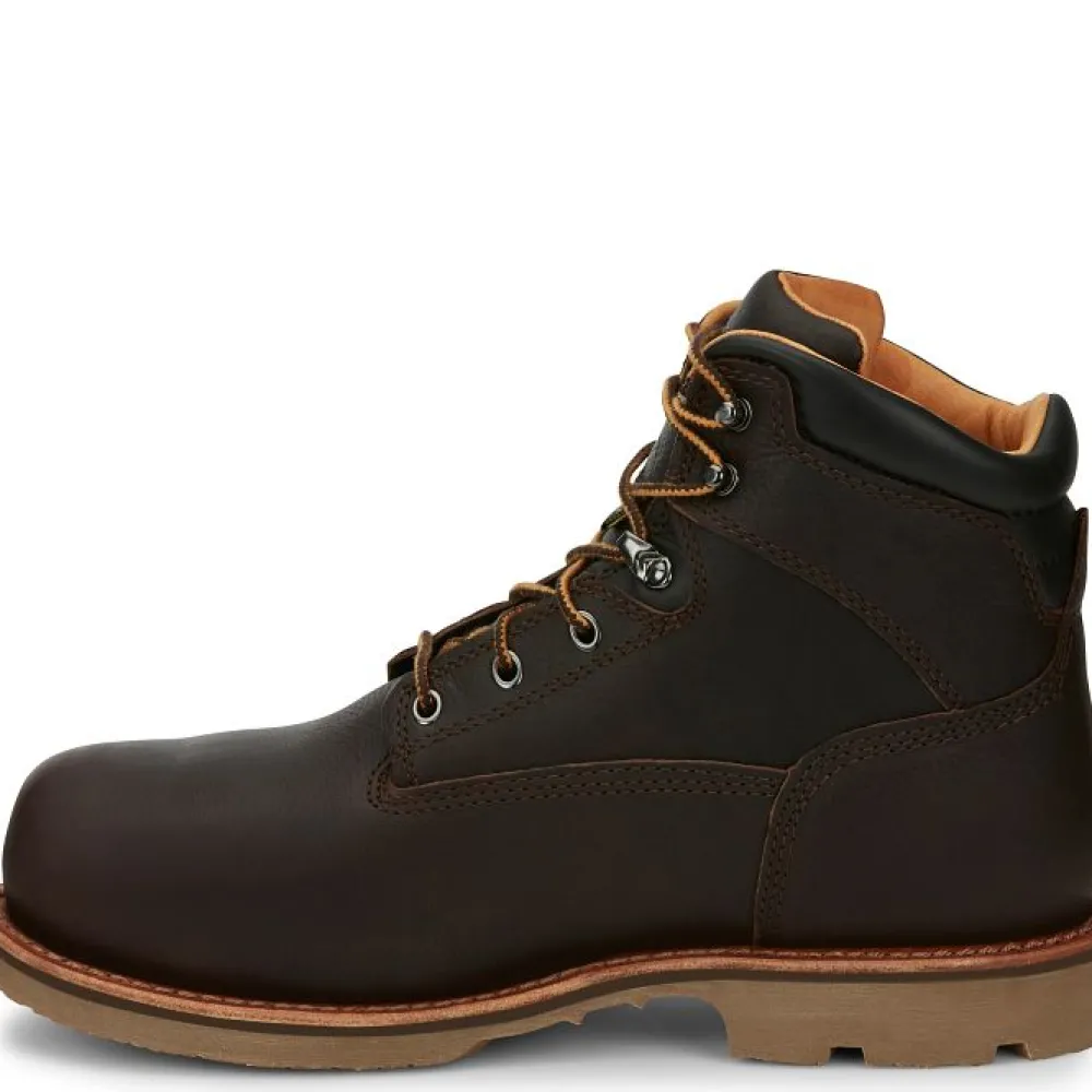 Chippewa Men's Serious+ 6" Comp Toe WP Metguard Lace-Up Work Boot - 72301