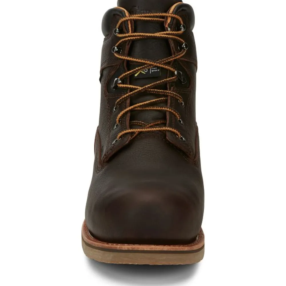 Chippewa Men's Serious+ 6" Comp Toe WP Metguard Lace-Up Work Boot - 72301
