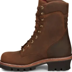 Chippewa Men's Super Dna 9" Plain Toe WP Lace Up Work Boot -- 59406