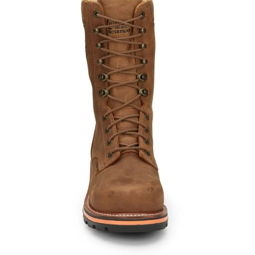 Women Chippewa Men's Thunderstruck 10" Nano Comp Toe Work Boot - TH1030