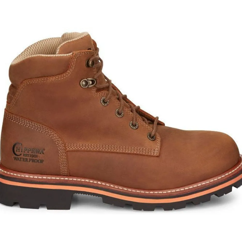 Chippewa Men's Thunderstruck 6" WP Slip Resist Work Boot -- TH1010