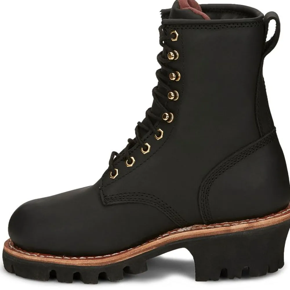 Women Chippewa Women's Tinsley 8" Steel Toe WP 400G Ins Work Boot - - L73050