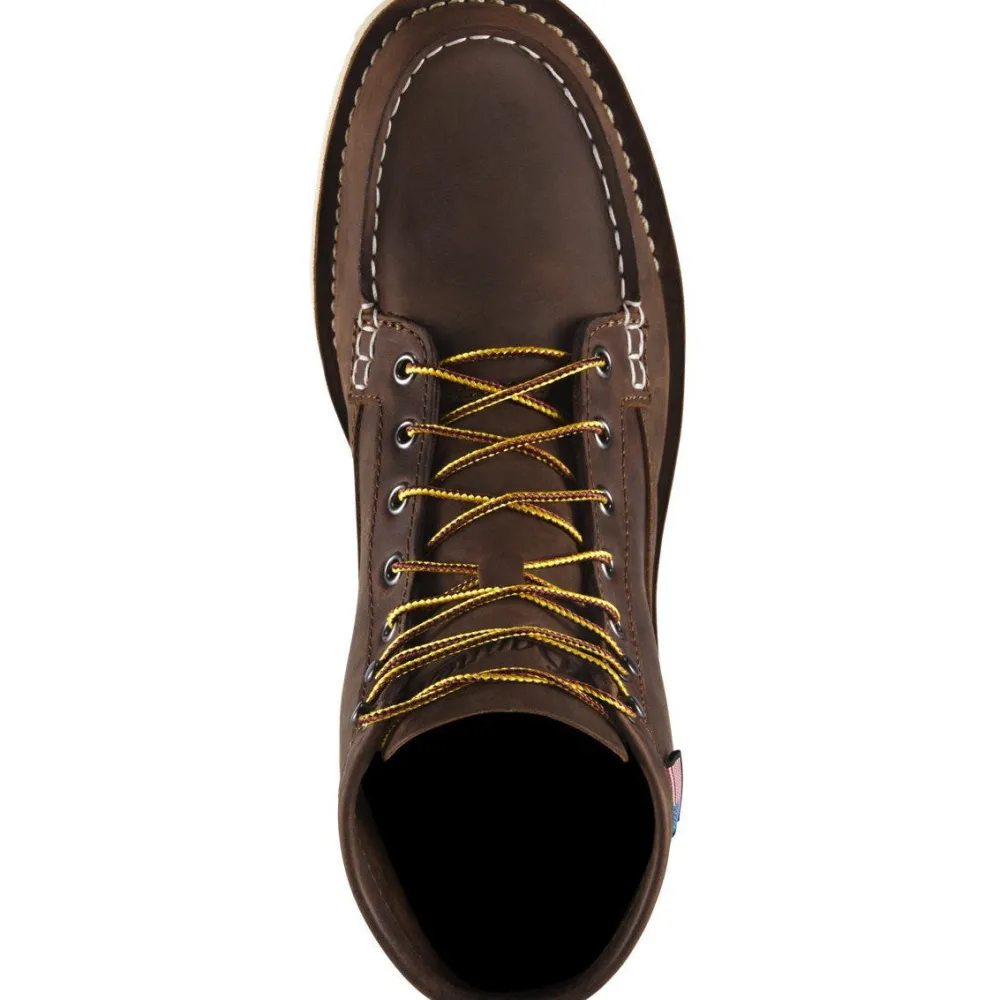 Danner Men's Bull Run 6" Moc Toe Work Boot -- 15590