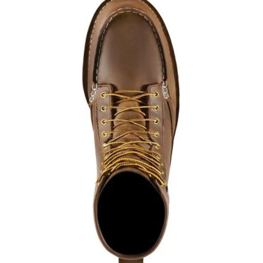 Women Danner Men's Bull Run 8" Steel Toe USA Made Wedge Work Boot - 15542