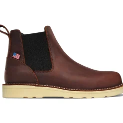 Women Danner Men's Bull Run 6" Steel Toe Chelsea Work Boot -- 15484
