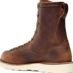 Women Danner Men's Bull Run USA Made 8" Soft Toe Wedge Work Boot - - 15556