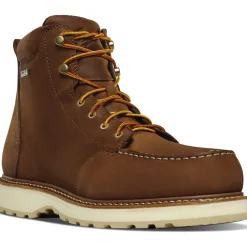 Women Danner Men's Cedar River 6" WP Soft Moc Toe Work Boot - - 14300