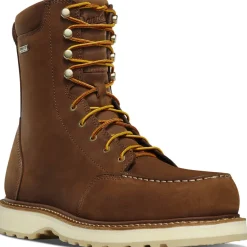 Women Danner Men's Cedar River 8" WP Plain Moc Toe Work Boot - - 14302