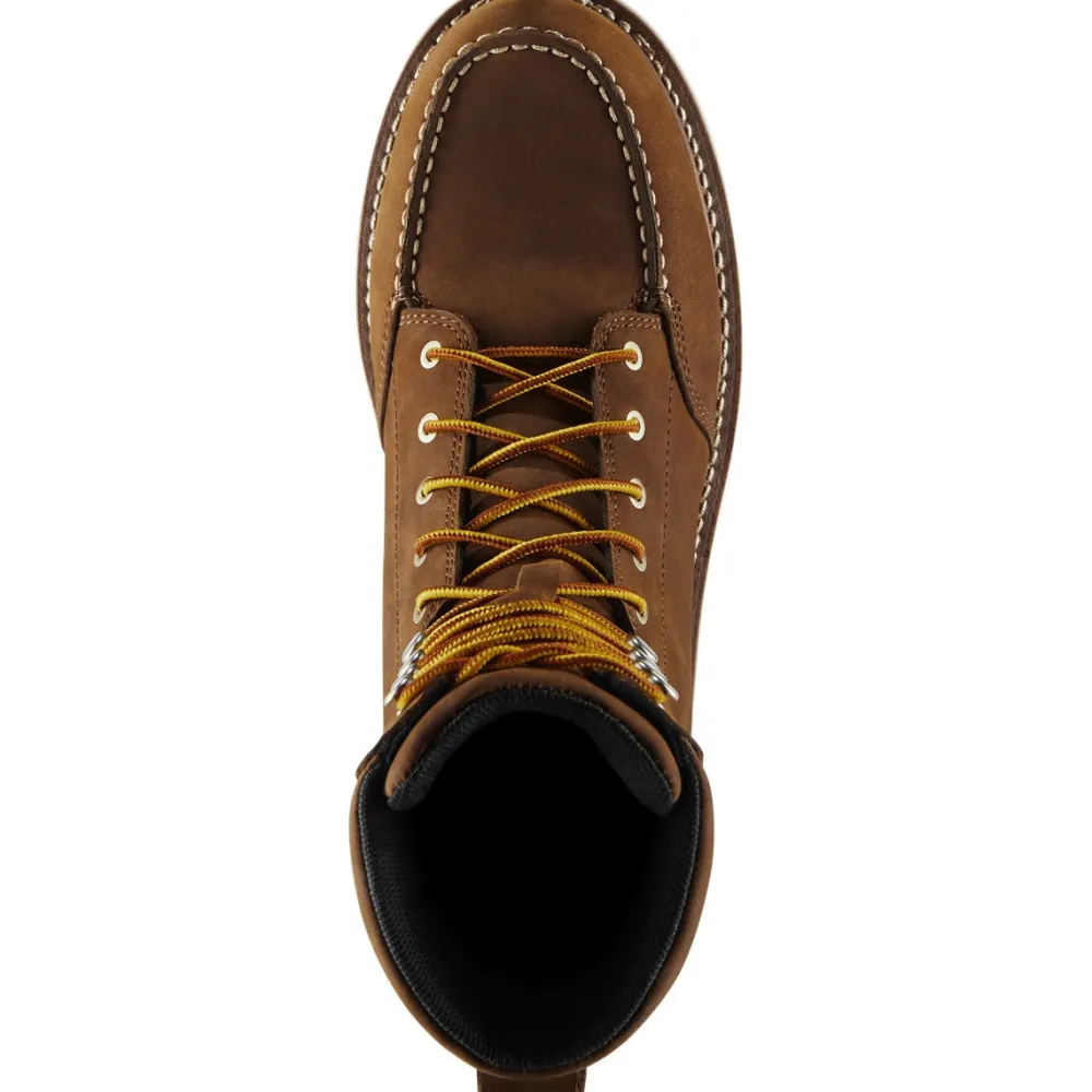 Women Danner Men's Cedar River 8" WP Plain Moc Toe Work Boot - - 14302