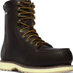 Danner Men's Cedar River 8" Plain Toe WP Slip Resist Work Boot -- 14305