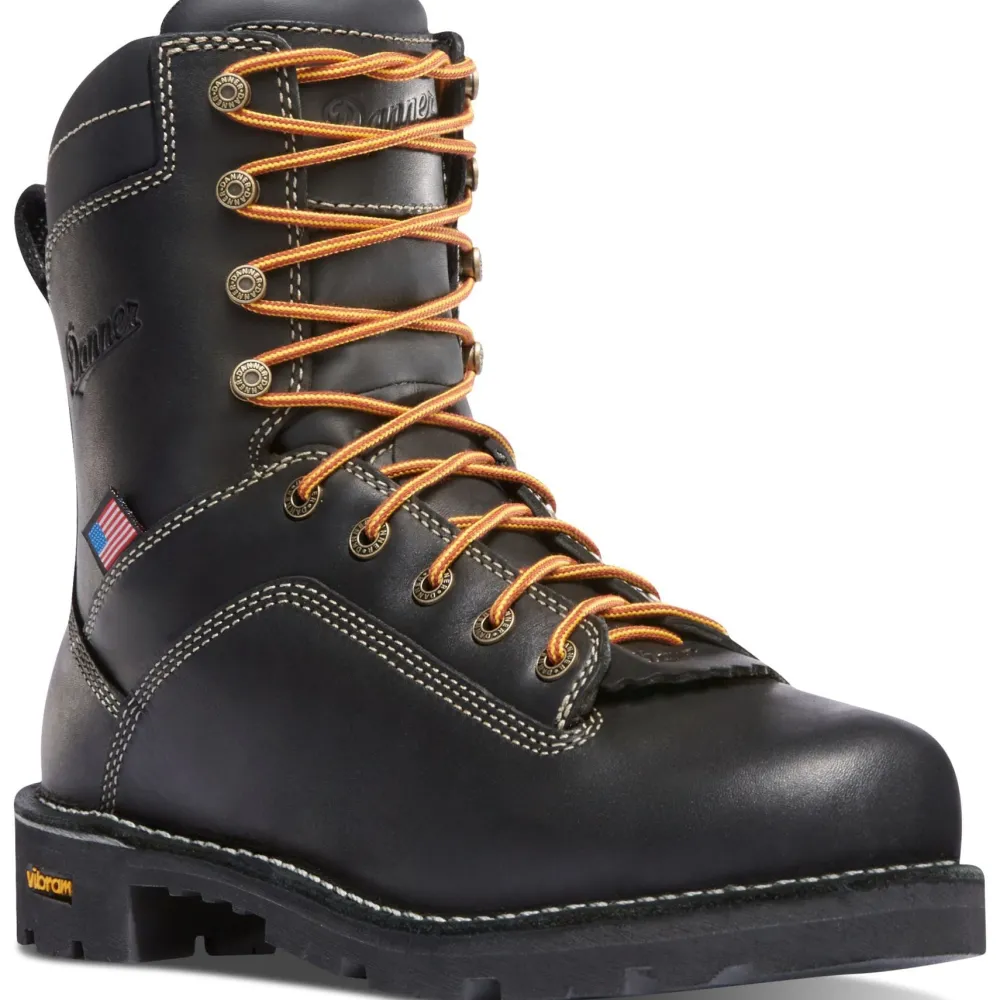 Danner Men's Quarry USA Made 8" Alloy Toe WP Work Boot - - 17311