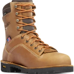 Danner Men's Quarry USA Made 8" Alloy Toe WP Work Boot - - 17317